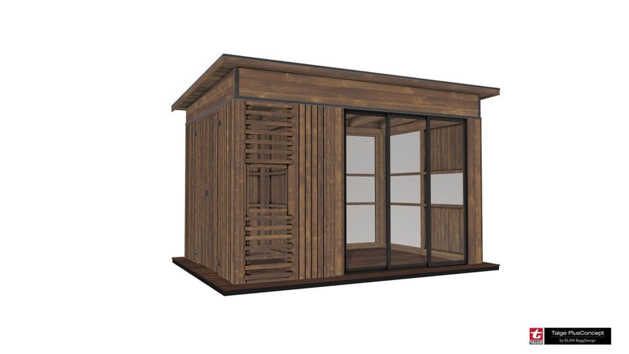 Byggetegning. Byggesett fra Talgø MøreRoyal.