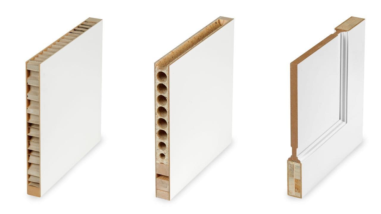 Illustrasjonsbilde hyttedør innvendig